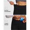 imagebaleaf Womens Fleece Lined Leggings Thermal Warm Winter Tights High Waisted Yoga Pants Cold Weather with PocketsBlack