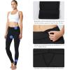 imagebaleaf Womens Fleece Lined Leggings Thermal Warm Winter Tights High Waisted Yoga Pants Cold Weather with PocketsBlackblack