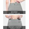 imagebaleaf Womens Fleece Lined Leggings Thermal Warm Winter Tights High Waisted Yoga Pants Cold Weather with PocketsGrey