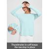 imageBALEAF Womens Sun Shirts UPF 50 Long Sleeve Hiking Tops Lightweight Quick Dry UV Protection Outdoor Clothing01light Green