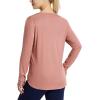 imageBALEAF Womens Sun Shirts UPF 50 Long Sleeve Hiking Tops Lightweight Quick Dry UV Protection Outdoor Clothing02cationic Rose Dawn