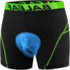 imagebaleaf Mens 3D Padded Bike Shorts Cycling Underwear MTB LinerBlackGreen