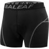 imagebaleaf Mens 3D Padded Bike Shorts Cycling Underwear MTB LinerBlackGrey