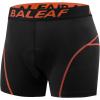 imagebaleaf Mens 3D Padded Bike Shorts Cycling Underwear MTB LinerBlackOrange