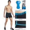 imagebaleaf Mens 3D Padded Bike Shorts Cycling Underwear MTB LinerUpgrade FabricblackBlue