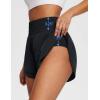 imagebaleaf Womens 3quot Workout Shorts High Waisted Athletic Running Shorts with Liner Sports Lightweight Quick DryAblack
