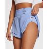 imagebaleaf Womens 3quot Workout Shorts High Waisted Athletic Running Shorts with Liner Sports Lightweight Quick DryAblue