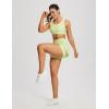 imagebaleaf Womens 3quot Workout Shorts High Waisted Athletic Running Shorts with Liner Sports Lightweight Quick DryBgreen