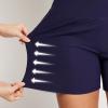 imagebaleaf Womens 3quot5quot7quot9quot High Waisted Swim Board Shorts Quick Dry Swimsuits Bottoms Trunks with PocketsDark Blue