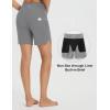 imagebaleaf Womens 3quot5quot7quot9quot High Waisted Swim Board Shorts Quick Dry Swimsuits Bottoms Trunks with PocketsDark Gray