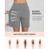 imagebaleaf Womens 3quot5quot7quot9quot High Waisted Swim Board Shorts Quick Dry Swimsuits Bottoms Trunks with PocketsDark Gray