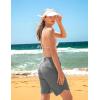 imagebaleaf Womens 3quot5quot7quot9quot High Waisted Swim Board Shorts Quick Dry Swimsuits Bottoms Trunks with PocketsDark Grey