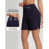 imagebaleaf Womens 3quot5quot7quot9quot High Waisted Swim Board Shorts Quick Dry Swimsuits Bottoms Trunks with PocketsNavy Blue