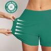 imagebaleaf Womens 3quot5quot7quot9quot High Waisted Swim Board Shorts Quick Dry Swimsuits Bottoms Trunks with PocketsTurquoise