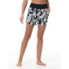 imagebaleaf Womens 3quot5quot7quot9quot High Waisted Swim Board Shorts Quick Dry Swimsuits Bottoms Trunks with PocketsWhite Leaf