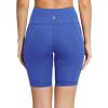 imagebaleaf Womens 8quot 5quot 3quot Biker Shorts High Waist Yoga Workout Gym Running Volleyball Spandex Shorts with PocketsEarth Blueclassic