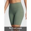 imagebaleaf Womens 8quot 5quot 3quot Biker Shorts High Waist Yoga Workout Gym Running Volleyball Spandex Shorts with PocketsGreensofter
