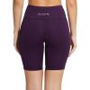 imagebaleaf Womens 8quot 5quot 3quot Biker Shorts High Waist Yoga Workout Gym Running Volleyball Spandex Shorts with PocketsPurpleclassic