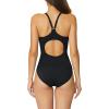 imagebaleaf Womens Athletic Training Adjustable Strap One Piece SwimsuitBlack