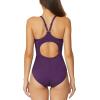 imagebaleaf Womens Athletic Training Adjustable Strap One Piece SwimsuitNew Purple