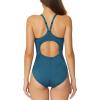 imagebaleaf Womens Athletic Training Adjustable Strap One Piece SwimsuitSteel Blue