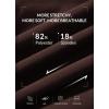 imagebaleaf Womens Capri Leggings with Pockets High Waisted Knee Length Capris Stretch for Casual Yoga Pants Workout ExerciseDark Brown