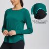 imagebaleaf Womens UPF 50 Sun Shirts UV Protection Long Sleeve Rash Guard Lightweight Quick Dry SPF Outdoor Hiking ClothingTeal