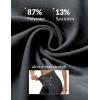 imagebaleaf Womens V Crossover Flare Leggings with Pockets Yoga Pants High Waist Casual Workout Gym Bell Bottom LeggingsDark Grey