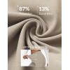 imagebaleaf Womens V Crossover Flare Leggings with Pockets Yoga Pants High Waist Casual Workout Gym Bell Bottom LeggingsKhaki