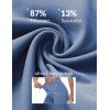 imagebaleaf Womens V Crossover Flare Leggings with Pockets Yoga Pants High Waist Casual Workout Gym Bell Bottom LeggingsLight Blue