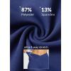 imagebaleaf Womens V Crossover Flare Leggings with Pockets Yoga Pants High Waist Casual Workout Gym Bell Bottom LeggingsNavy Blue