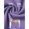 imagebaleaf Womens V Crossover Flare Leggings with Pockets Yoga Pants High Waist Casual Workout Gym Bell Bottom LeggingsPurple