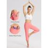 imagebaleaf Womens Yoga Capri Pants High Waist Capri Leggings with Pockets Wide Leg Crop Exercise Workout Summer PantsHot Pink