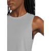 imagebaleaf Workout Tops for Women Crop Tank Top Quick Dry Athletic Gym Exercise Sleeveless Shirts Muscle Yoga Loose FitGray