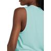 imagebaleaf Workout Tops for Women Crop Tank Top Quick Dry Athletic Gym Exercise Sleeveless Shirts Muscle Yoga Loose FitGreen