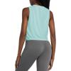 imagebaleaf Workout Tops for Women Crop Tank Top Quick Dry Athletic Gym Exercise Sleeveless Shirts Muscle Yoga Loose FitGreen