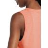 imagebaleaf Workout Tops for Women Crop Tank Top Quick Dry Athletic Gym Exercise Sleeveless Shirts Muscle Yoga Loose FitHeather Coral