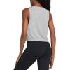imagebaleaf Workout Tops for Women Crop Tank Top Quick Dry Athletic Gym Exercise Sleeveless Shirts Muscle Yoga Loose FitHeather Gray2 Pack