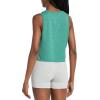 imagebaleaf Workout Tops for Women Crop Tank Top Quick Dry Athletic Gym Exercise Sleeveless Shirts Muscle Yoga Loose FitHeather Green