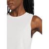 imagebaleaf Workout Tops for Women Crop Tank Top Quick Dry Athletic Gym Exercise Sleeveless Shirts Muscle Yoga Loose FitWhite