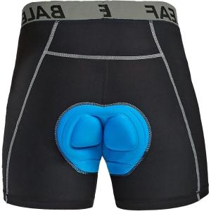 imagebaleaf Mens 3D Padded Bike Shorts Cycling Underwear MTB LinerUpgrade FabricblackGrey
