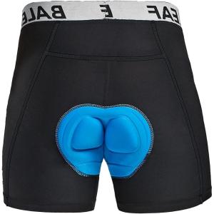 imagebaleaf Mens 3D Padded Bike Shorts Cycling Underwear MTB LinerUpgrade FabricblackWhite