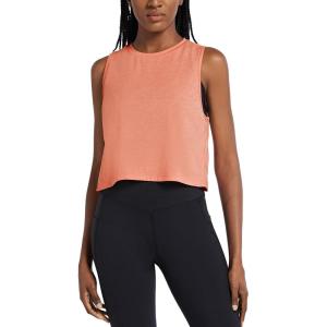 imagebaleaf Workout Tops for Women Crop Tank Top Quick Dry Athletic Gym Exercise Sleeveless Shirts Muscle Yoga Loose FitHeather Coral