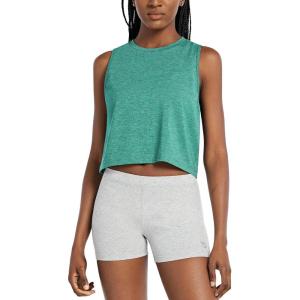 imagebaleaf Workout Tops for Women Crop Tank Top Quick Dry Athletic Gym Exercise Sleeveless Shirts Muscle Yoga Loose FitHeather Green