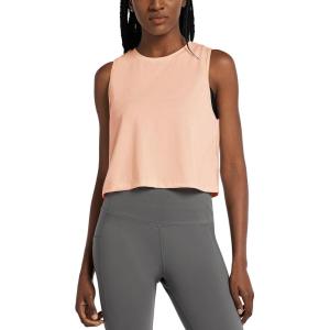 imagebaleaf Workout Tops for Women Crop Tank Top Quick Dry Athletic Gym Exercise Sleeveless Shirts Muscle Yoga Loose FitPink