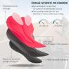 imagebaleaf 4D Padded Bike Shorts Women Cycling Underwear Gel Padding PocketsBlack