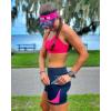 imagebaleaf 4D Padded Bike Shorts Women Cycling Underwear Gel Padding PocketsPink