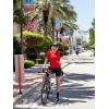 imagebaleaf 4D Padded Bike Shorts Women Cycling Underwear Gel Padding PocketsPurple