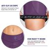 imagebaleaf 4D Padded Bike Shorts Women Cycling Underwear Gel Padding PocketsPurple Ii
