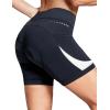 imagebaleaf 4D Padded Bike Shorts Women Cycling Underwear Gel Padding PocketsWhite